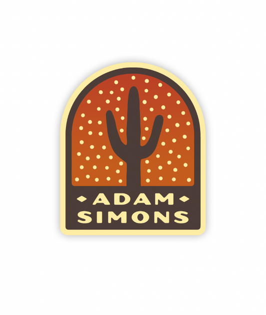 Adam Simons Sticker
